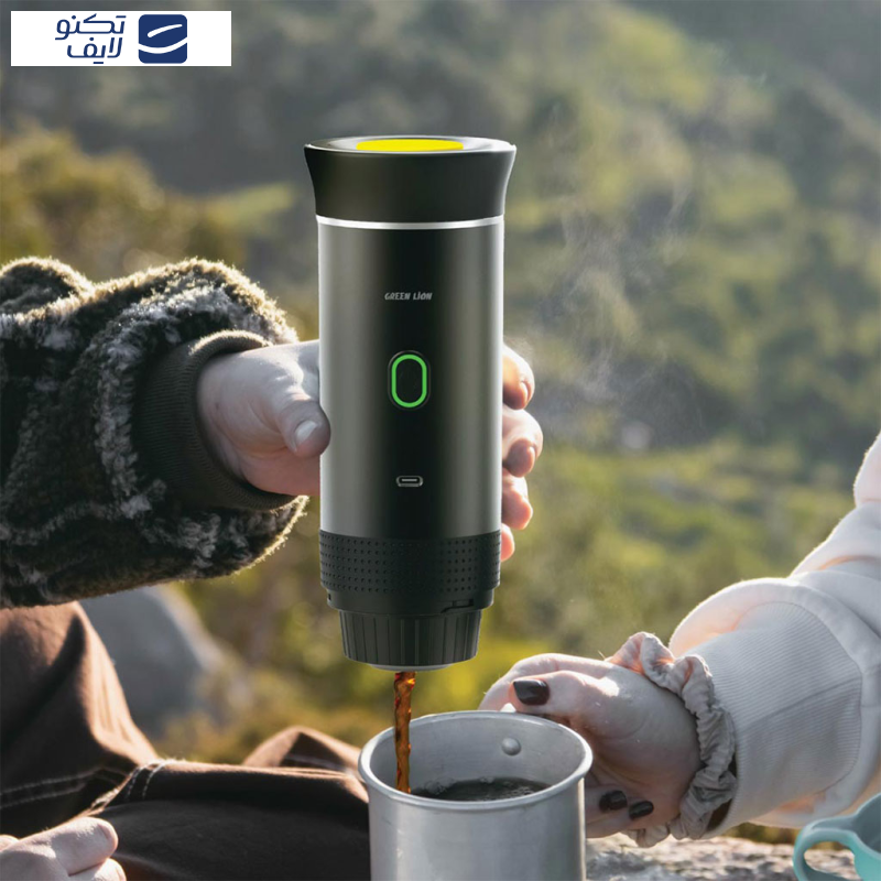 اسپرسو ساز سفری گرین لاین مدل GNCOFMKLTBK