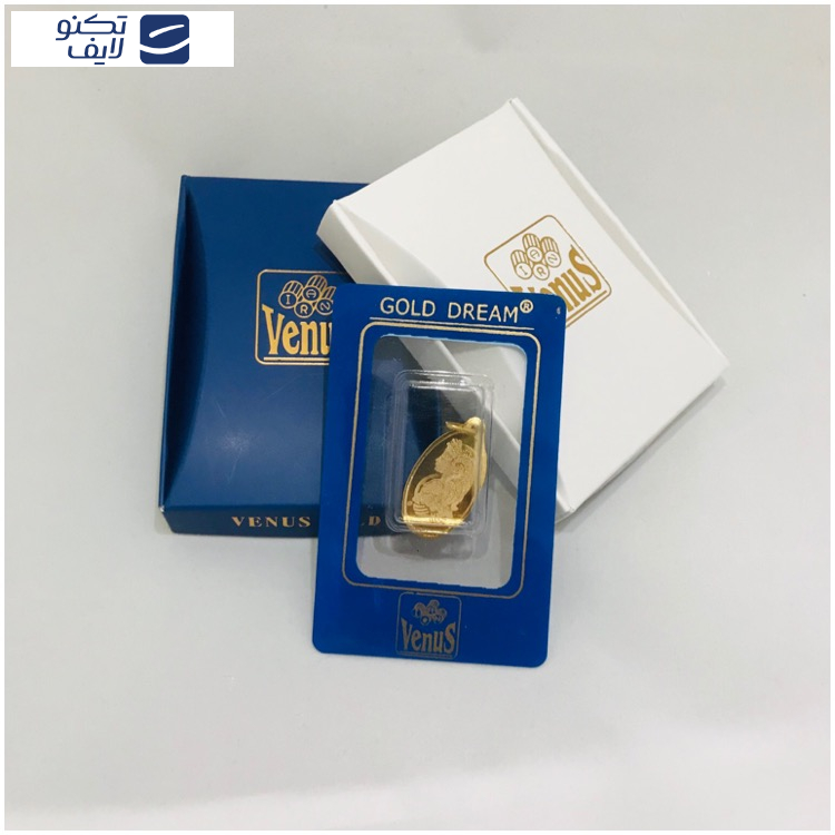 شمش طلا 18 عیار ونوس کد 1500 شمش طلا 18 عیار ونوس کد 1500