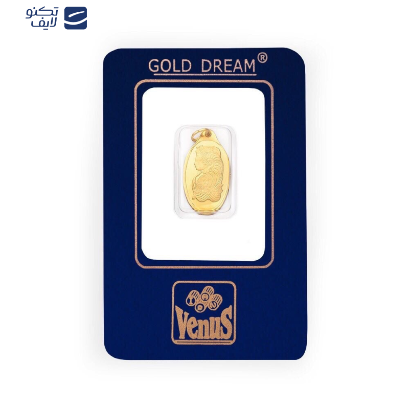 شمش طلا 18 عیار ونوس کد 250 شمش طلا 18 عیار ونوس کد 250