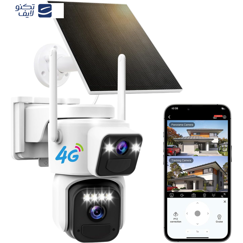 دوربین مداربسته تحت شبکه سیمکارتی اکم مدل دو مگاپیکسل کد DS2