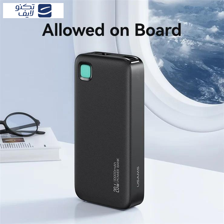 پاوربانک یوسمز مدل CD224 ظرفیت 10000 میلی آمپر