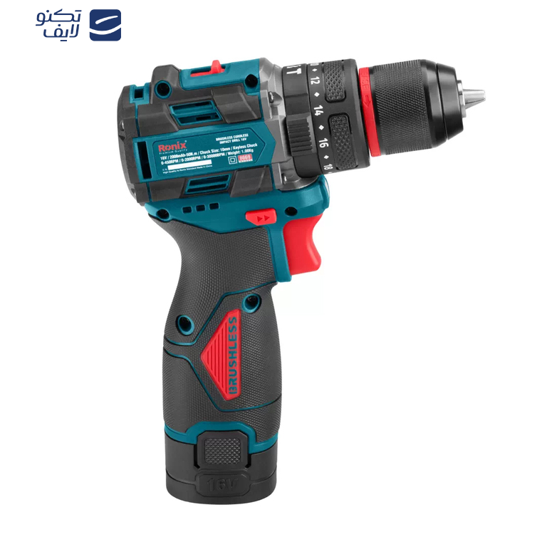 پیچ گوشتی شارژی رونیکس مدل 8669