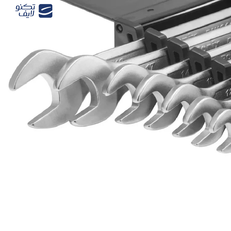 آچار یکسر تخت و یکسر رینگی رونیکس مدل RH-2157 مجموعه 8 عددی