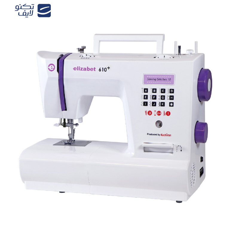 چرخ خیاطی کاچیران مدل  elizabet 610+ plus