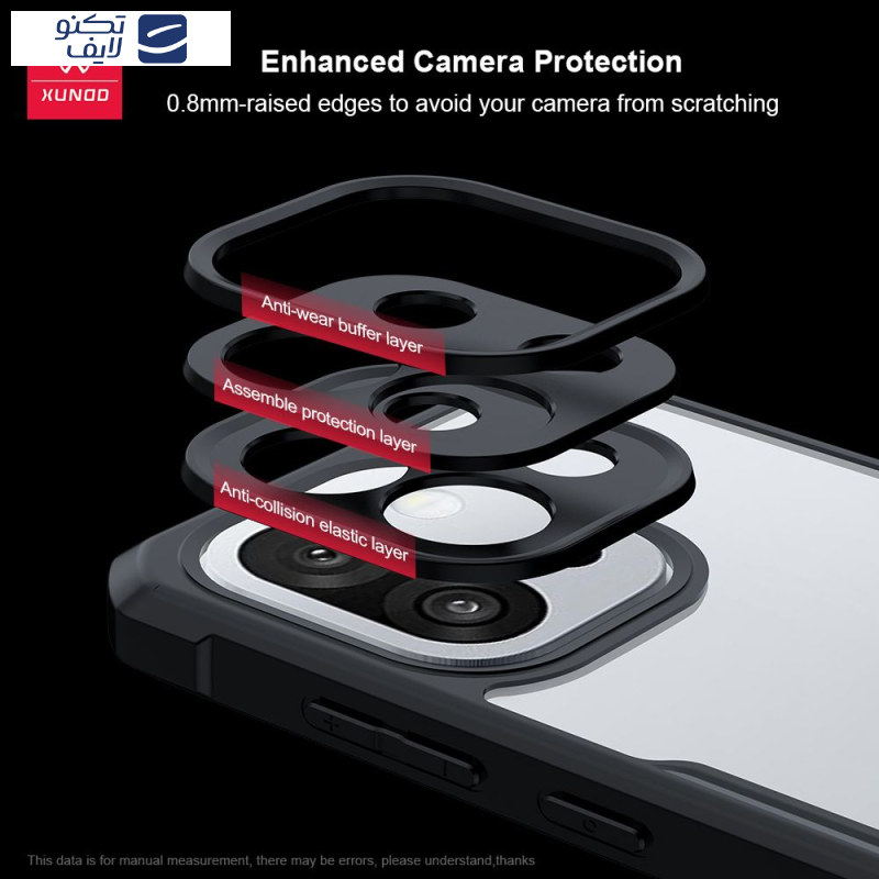 کاور اپیکوی مدل Xundd Beatle مناسب برای گوشی موبایل وان پلاس OnePlus 13s 