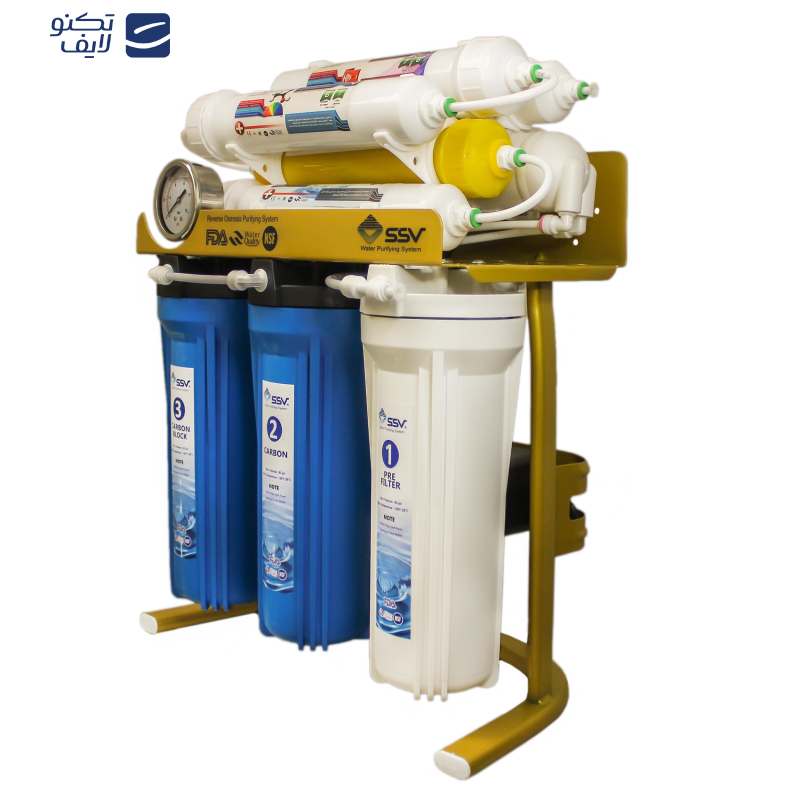 دستگاه تصفیه آب اس اس وی مدل  GoldenBlue  X1150 به همراه فیلتر بسته 3 عددی