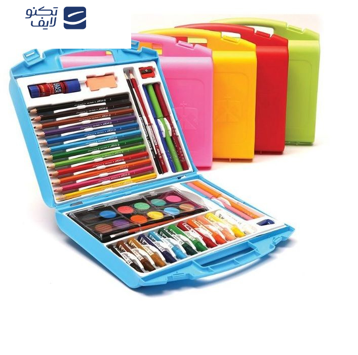 کیف نقاشی 48 تکه آریا مدل Briefcase
