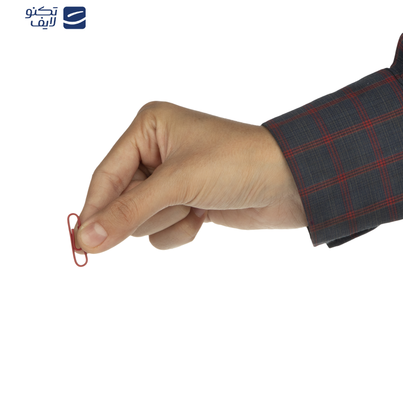 گیره کاغذ پنتر مدل رنگی سایز 28 میلی متر - بسته 100 عددی