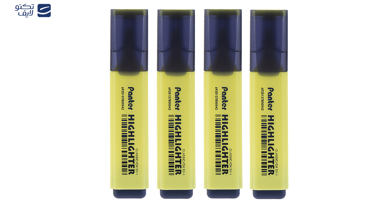 ماژیک علامت گذار پنتر مدل 6164 بسته 4 عددی سایز R1