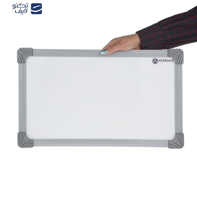 تخته وایت برد مغناطیسی آسا بُرد مدل بتا سایز 50x30 سانتی متر
