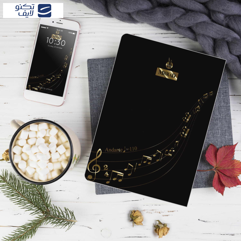 دفتر نت موسیقی مستر راد مدل آوا کد 1603 Music