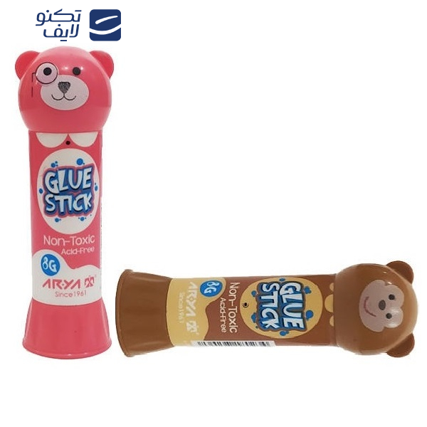 چسب ماتیکی آریا مدل عروسکی بسته 4 عددی