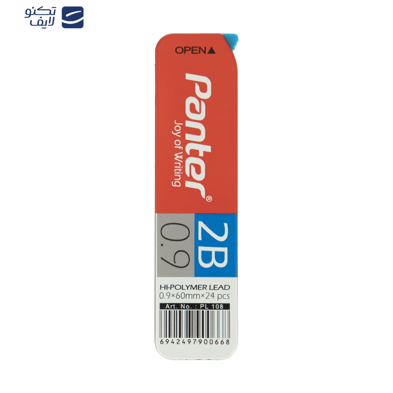 نوک مداد نوکی 0.9 میلی متری پنتر مدل 007 Hi-polymer lead بسته 2 عددی 