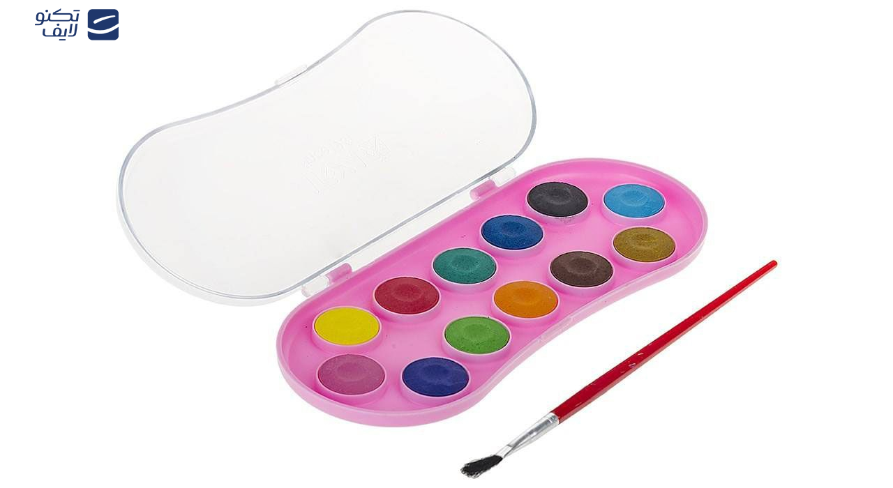 آبرنگ 12 رنگ آریا کد 5003