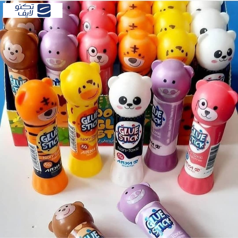 چسب ماتیکی آریا مدل عروسکی بسته 6 عددی
