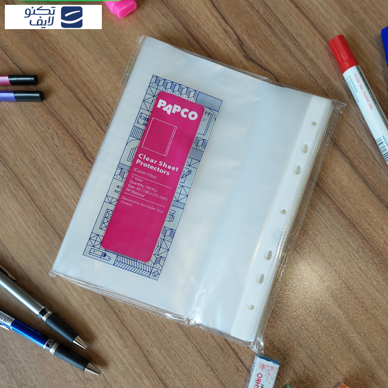 کاور کاغذ A5 پاپکو کد A5-7 بسته 200 عددی
