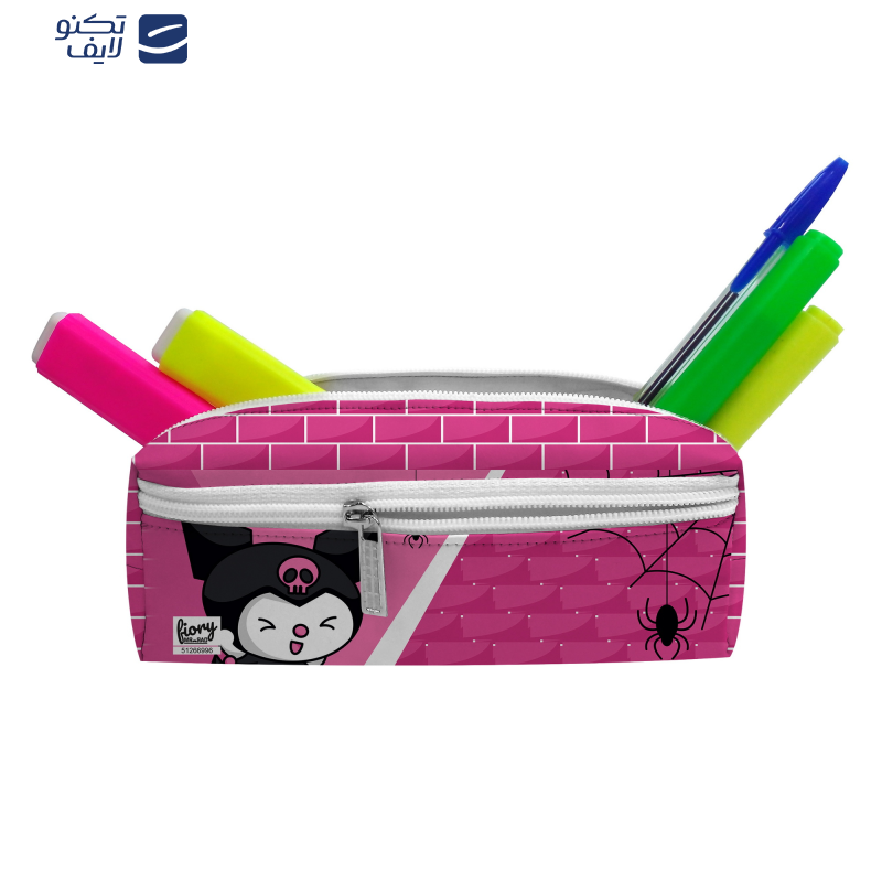 جامدادی مستر راد مدل سه زیپ طرح کرومی انیمیشن کد fiory 2226