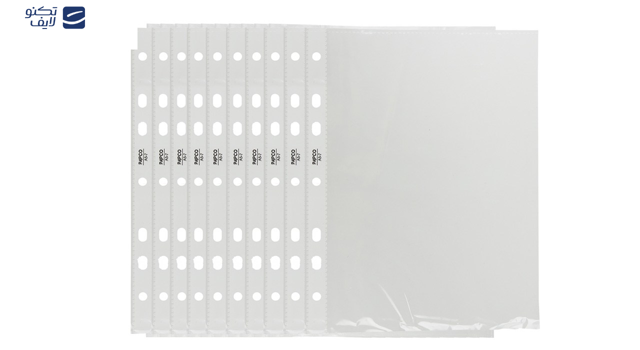 کاور کاغذ A5 پاپکو کد A5-7 بسته 10 عددی