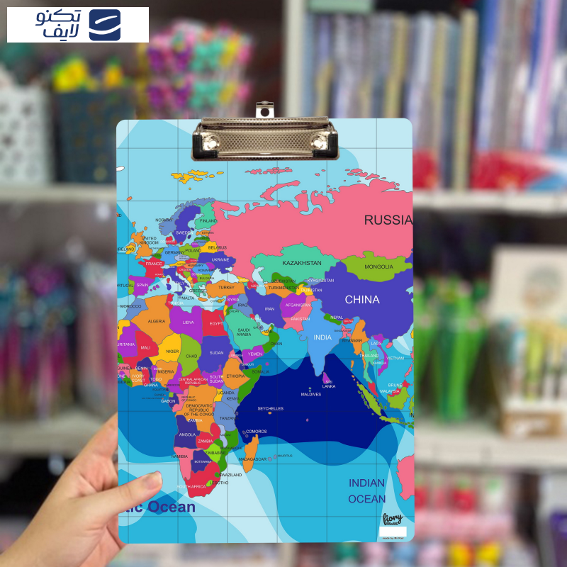 تخته شاسی مستر راد مدل نقشه جهان کد fiory 2417 سایز A4 تخته شاسی مستر راد مدل نقشه جهان کد fiory 2417 سایز A4