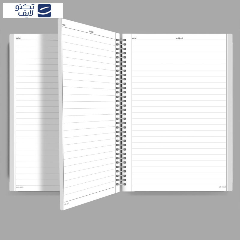   دفتر مشق 50 برگ مستر راد طرح تدی کد fiory 2596