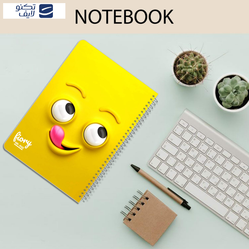 دفتر مشق مستر راد مدل ایموجی طرح خوشمزه کد 1570 
