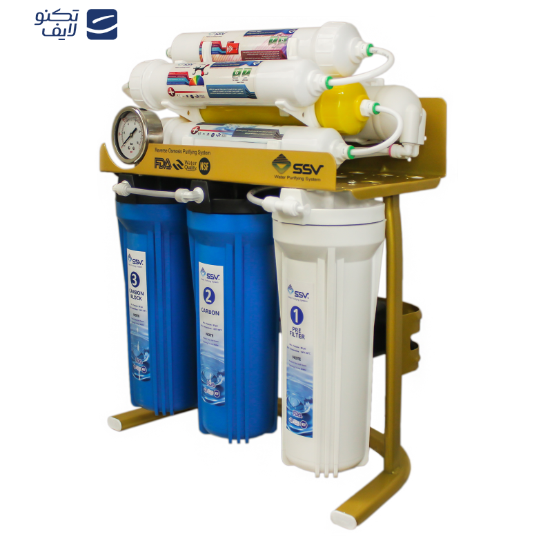 دستگاه تصفیه کننده آب اس اس وی مدل GoldenBlue x700