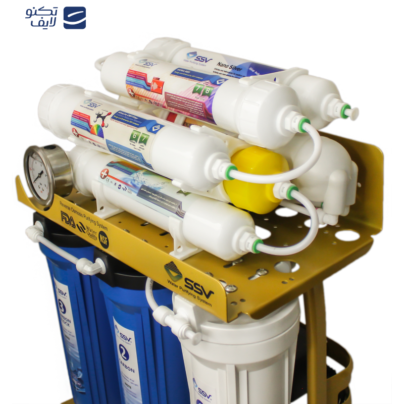 دستگاه تصفیه کننده آب اس اس وی مدل GoldenBlue x900