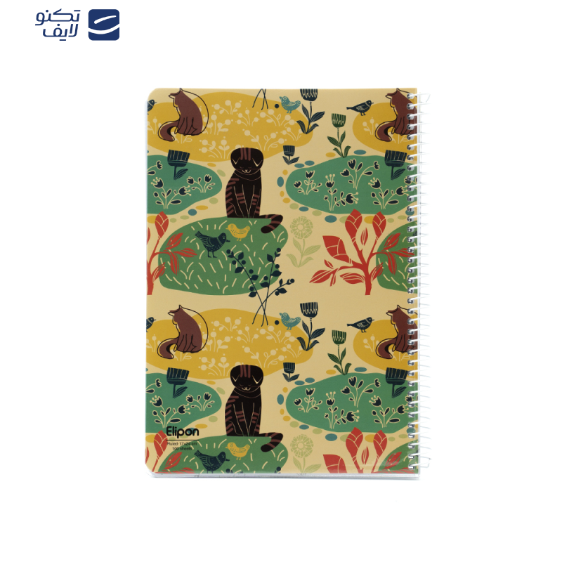 دفتر مشق 100 برگ الیپون کد 2781291