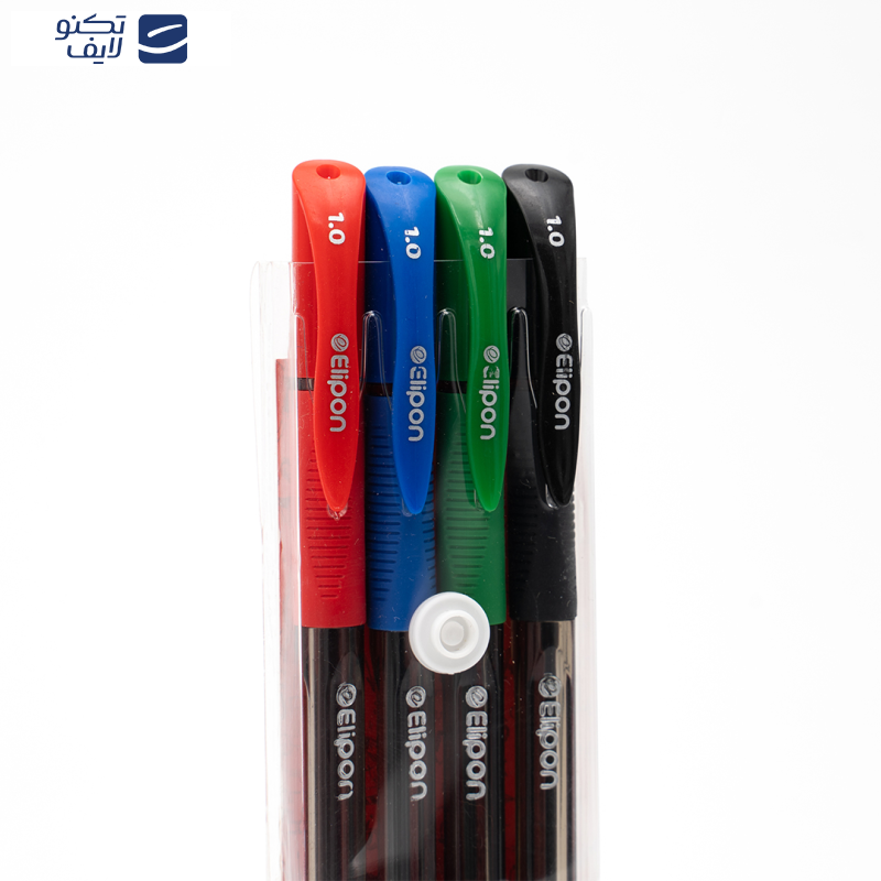 خودکار الیپون مدل Semi Gel کد 8261403 بسته 4 عددی