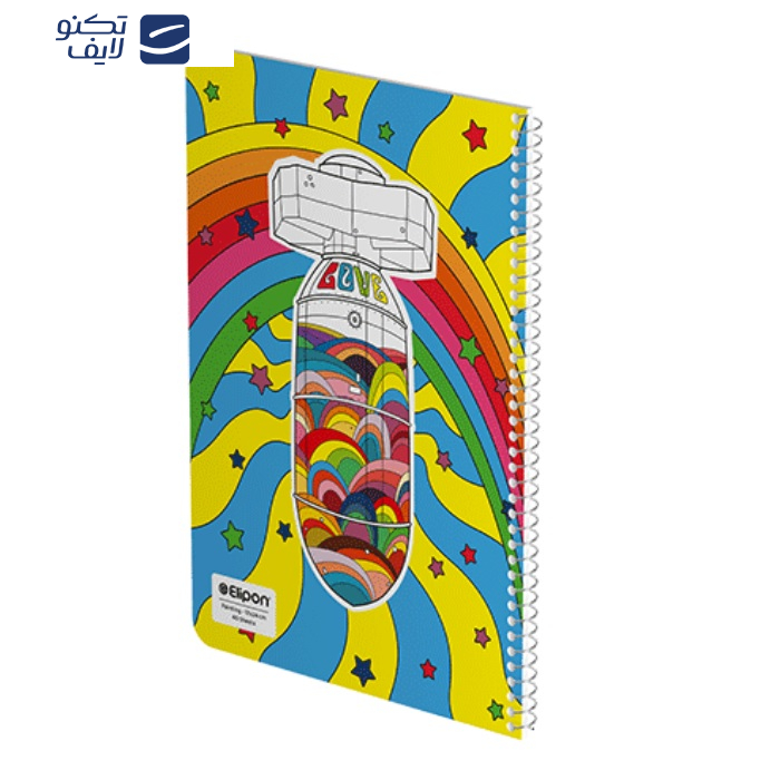 دفتر نقاشی 40 برگ الیپون کد 2891675