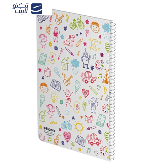 دفتر نقاشی 40 برگ الیپون کد 2891670