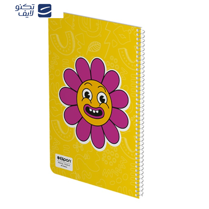 دفتر نقاشی 40 برگ الیپون کد 2891666