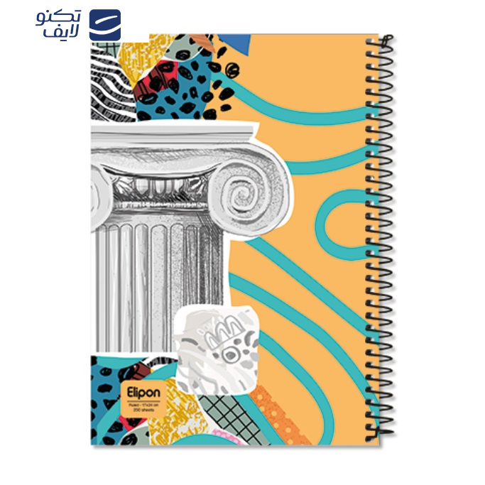  دفتر مشق 200 برگ الیپون کد 2493259