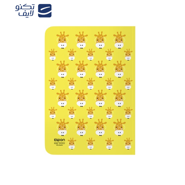  دفتر مشق 60 برگ الیپون کد 2151531