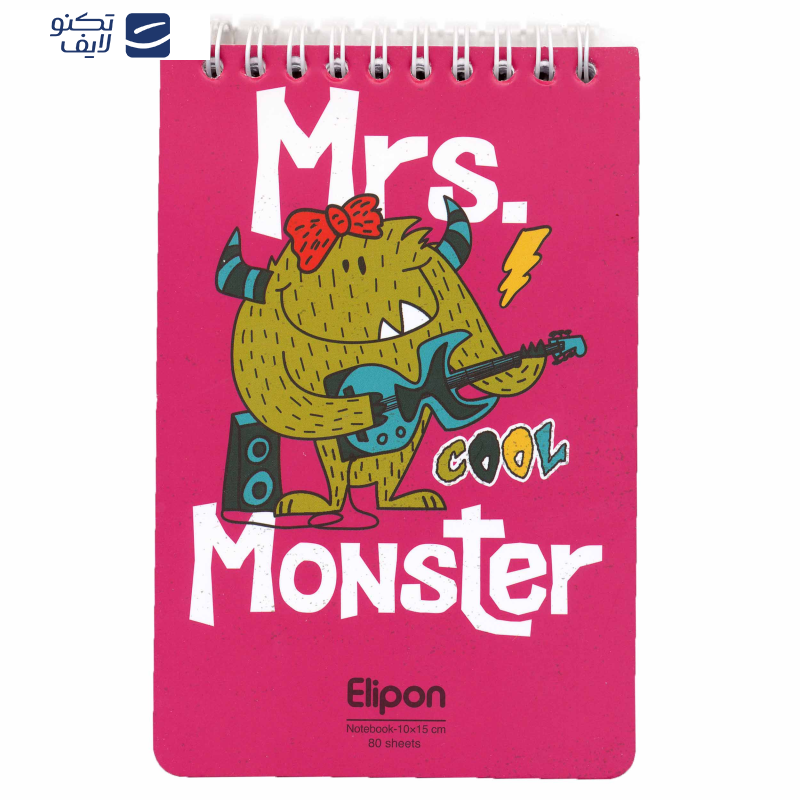 دفتر یادداشت 80 برگ الیپون کد 2626258