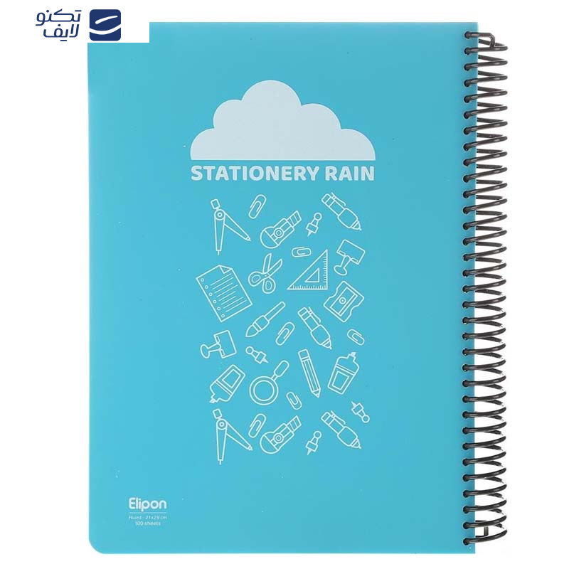 دفتر 100 برگ الیپون مدل 8131622 کد 154213