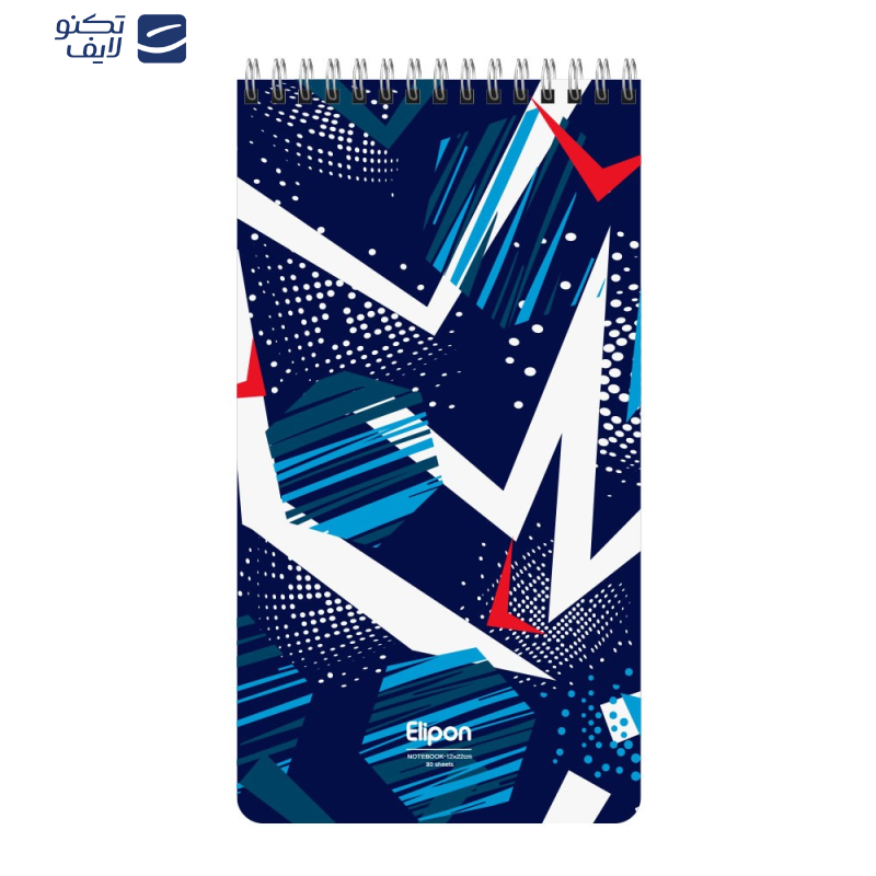 دفتر یادداشت 80 برگ الیپون کد 2681635