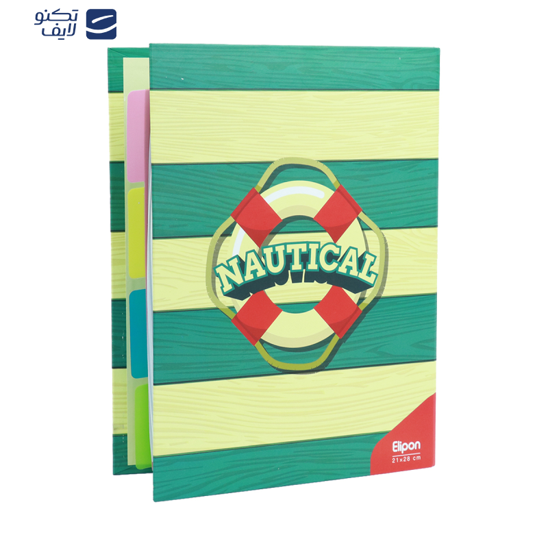 دفتر کلاسوری 100 برگ الیپون کد 2881644