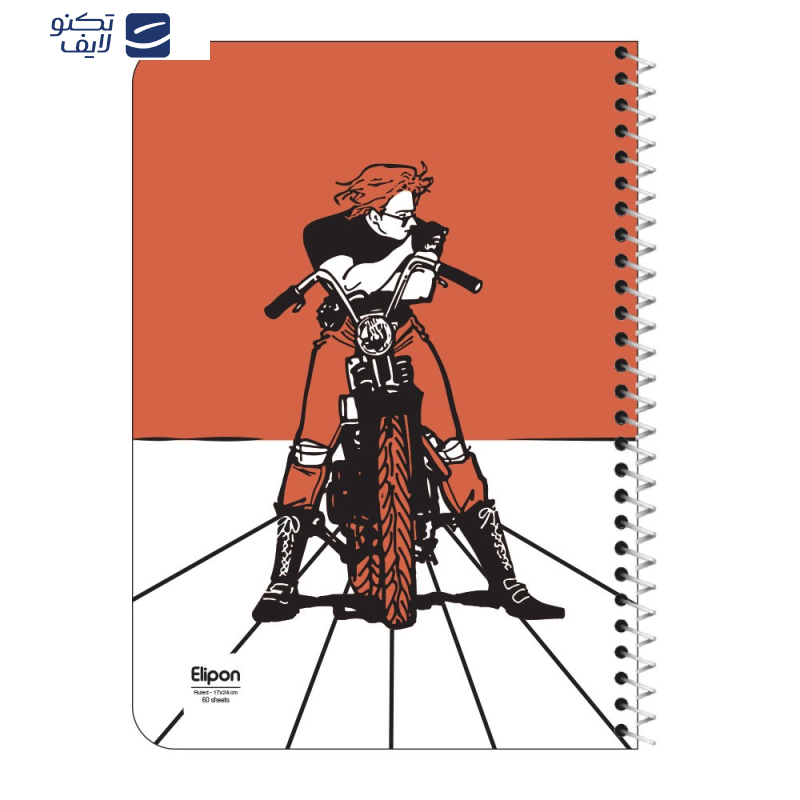 دفتر مشق 60 برگ الیپون کد 2241548