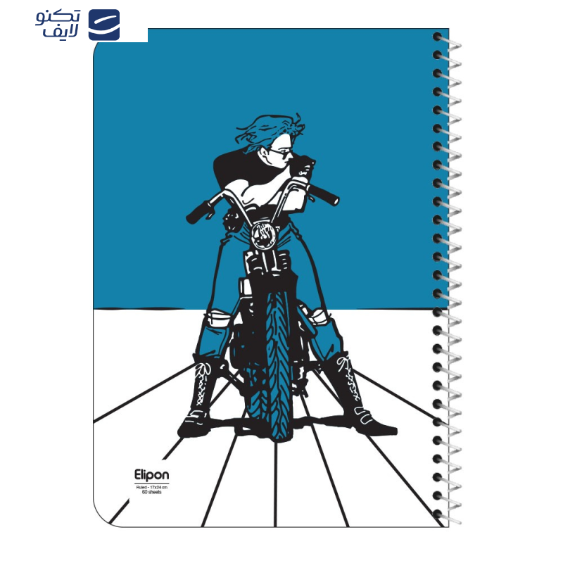 دفتر مشق 60 برگ الیپون کد 2241593