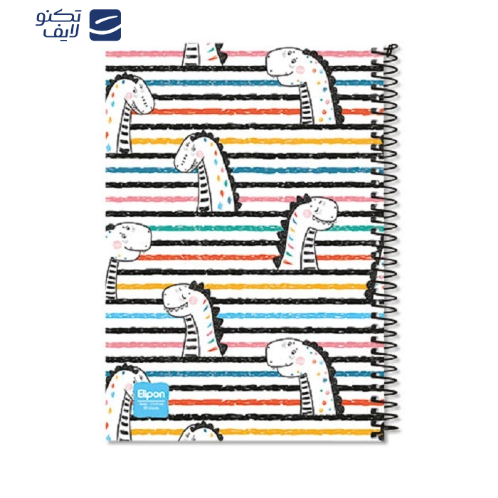 دفتر 60 برگ الیپون کد 2271550