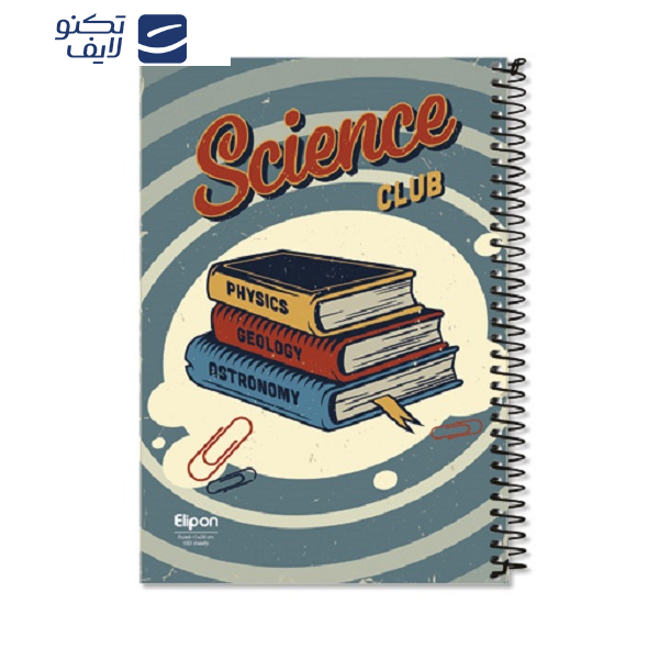 دفتر مشق 150 برگ الیپون کد 2461566