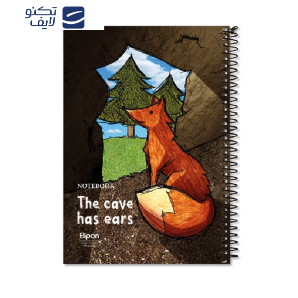 دفتر مشق 100 برگ الیپون کد 2411597