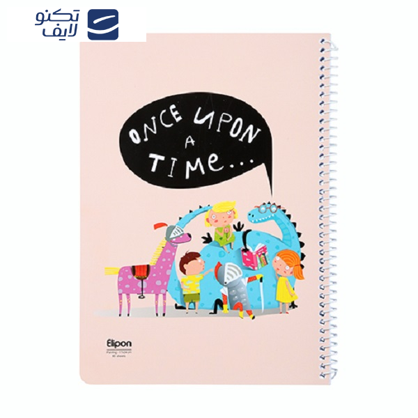 دفتر نقاشی 60 برگ الیپون کد 2551578