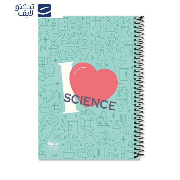 دفتر مشق 200 برگ الیپون کد 2481613