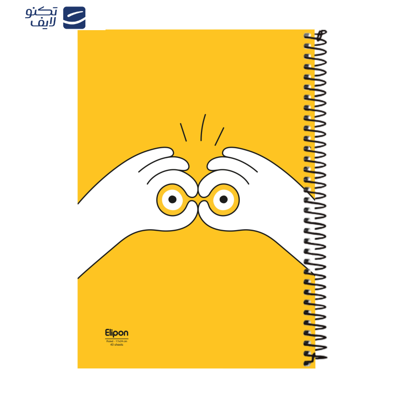 دفتر مشق 40 برگ الیپون کد 2121527