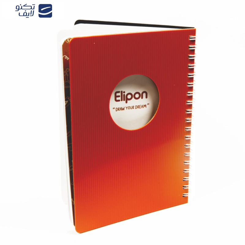 دفتر یادداشت 80 برگ الیپون کد 2811400