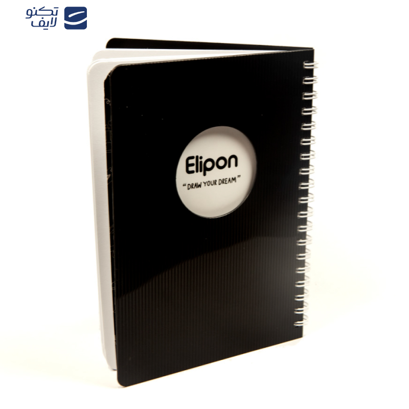 دفتر یادداشت 80 برگ الیپون کد 2811396