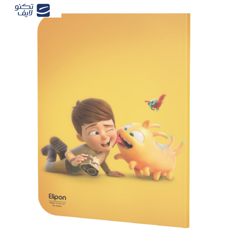 دفتر مشق 40 برگ الیپون کد 2921302