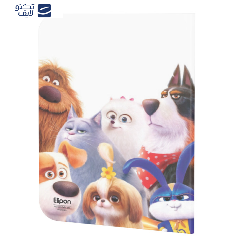 دفتر مشق 40 برگ الیپون کد 2921307